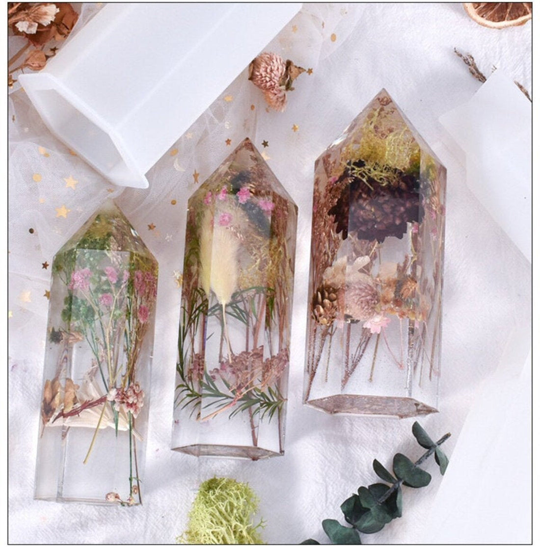 Crystal clear epoxy resin